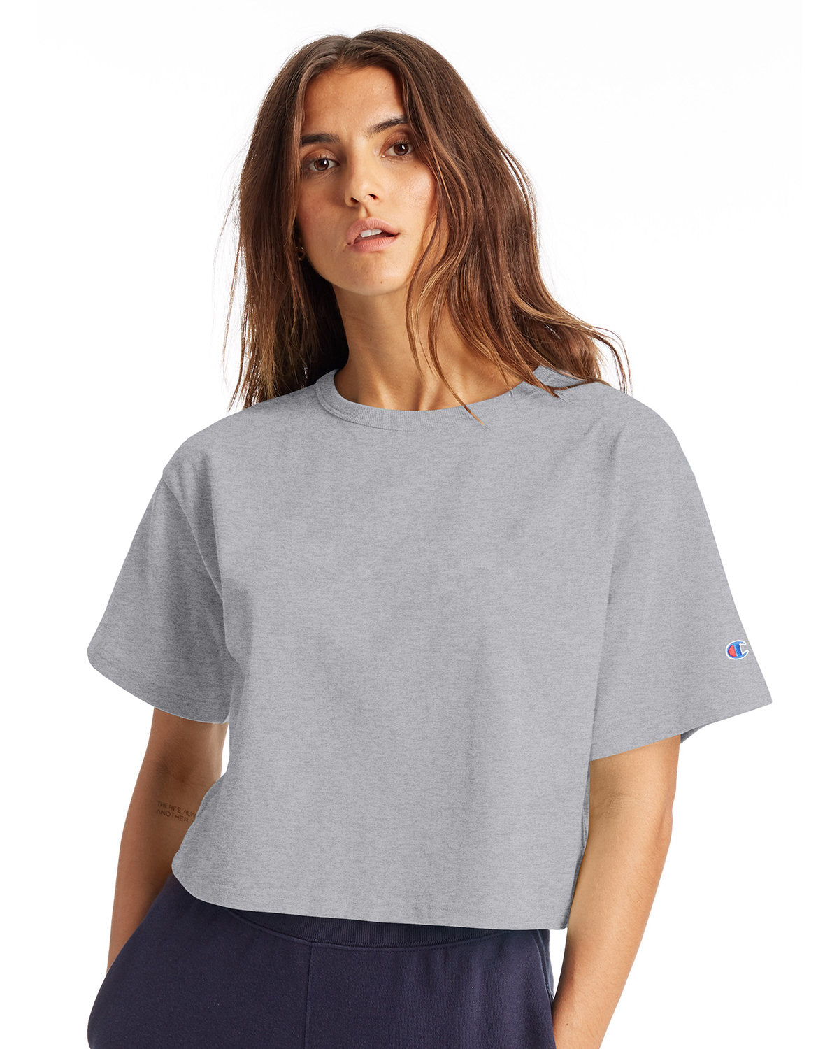 Champion Essential: The Ladies' Cropped Heritage T-Shirt