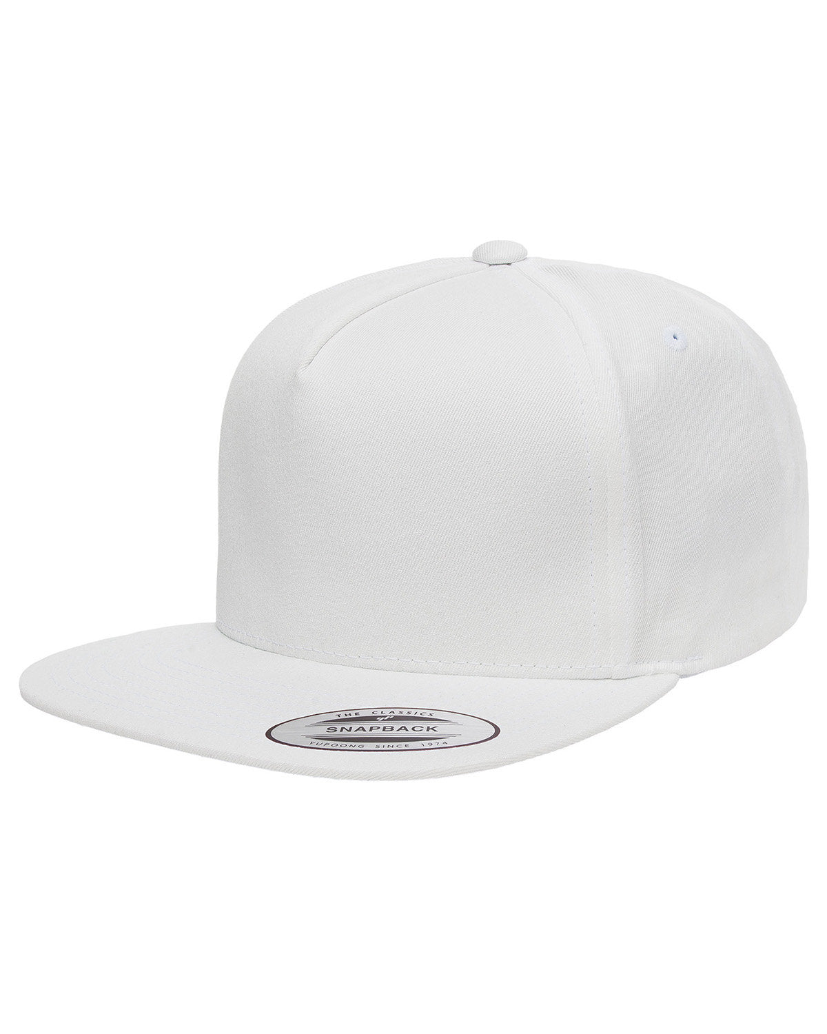 Yupoong Adult 5-Panel Cotton Twill Snapback Cap: Contemporary Comfort in Every Panel.