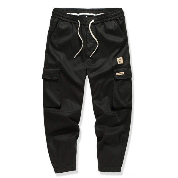 Men's Fashionable Casual Multi Bag Pants - Image 3