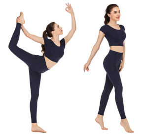 Nylon yoga suit