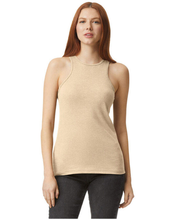 American Apparel Ladies' CVC Racerback Tank: Redefine Comfort and Style with Elegance - Image 3