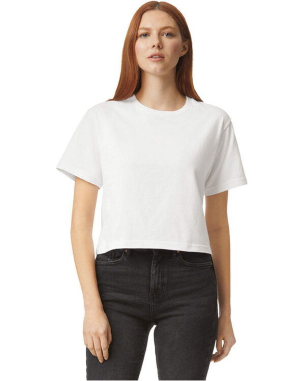 American Apparel Ladies' Fine Jersey Boxy T-Shirt: Redefine Casual Comfort with Modern Sophistication - Image 5