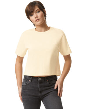 American Apparel Ladies' Fine Jersey Boxy T-Shirt: Redefine Casual Comfort with Modern Sophistication