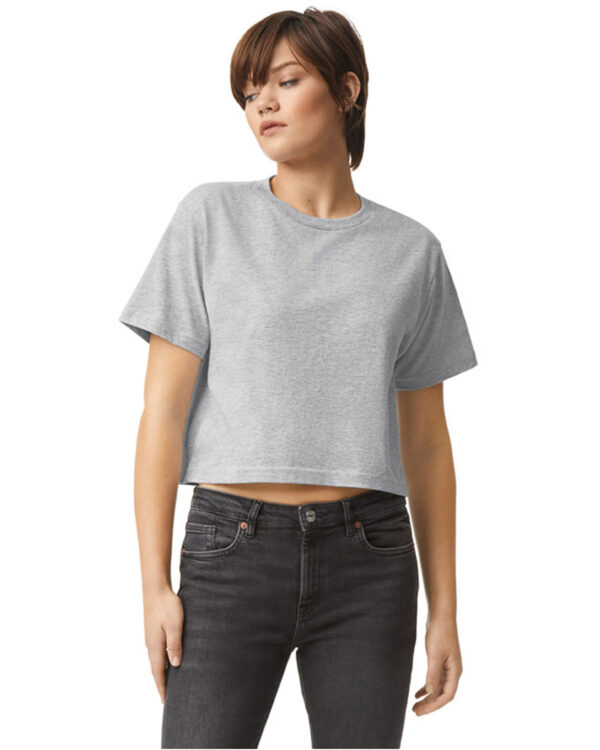 American Apparel Ladies' Fine Jersey Boxy T-Shirt: Redefine Casual Comfort with Modern Sophistication - Image 3