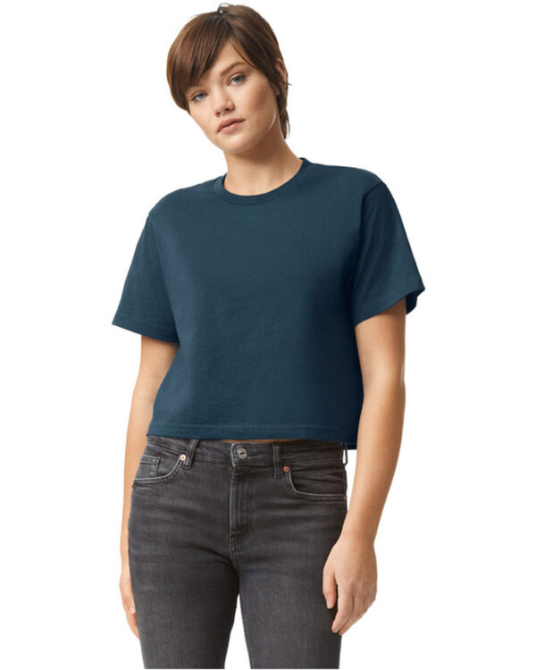 American Apparel Ladies' Fine Jersey Boxy T-Shirt: Redefine Casual Comfort with Modern Sophistication - Image 4