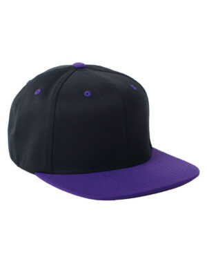 Flexfit Wool Blend Snapback Two-Tone Cap: Dynamic Style and Comfort