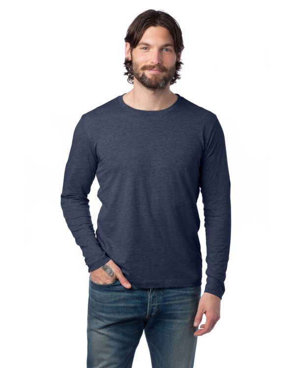 Alternative Unisex Long-Sleeve Go-To T-Shirt: Classic Comfort, Extended Style - Image 4