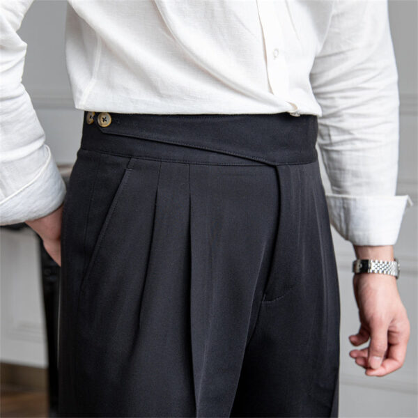 Commuter Gentleman's All-match Personalized Casual Trousers - Image 3