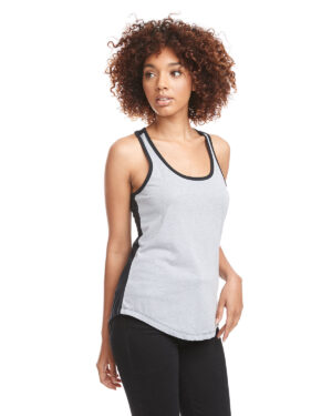 Ladies' Ideal Colorblock Racerback Tank