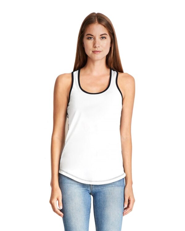 Ladies' Ideal Colorblock Racerback Tank - Image 7