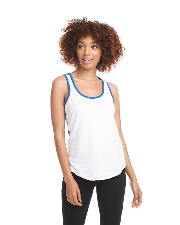 Ladies' Ideal Colorblock Racerback Tank - Image 8