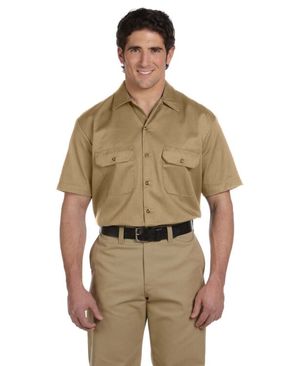 Dickies Men's 5.25 oz. Short-Sleeve Work Shirt: Comfort and Durability for Every Task - Image 4