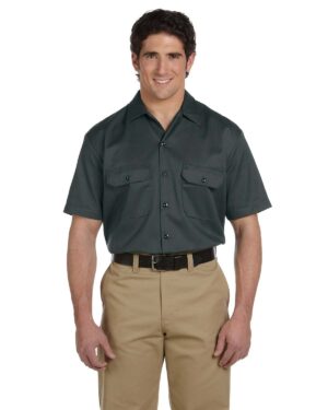 Dickies Men's 5.25 oz. Short-Sleeve Work Shirt: Comfort and Durability for Every Task