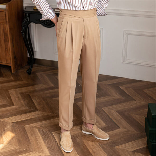 Commuter Gentleman's All-match Personalized Casual Trousers - Image 4