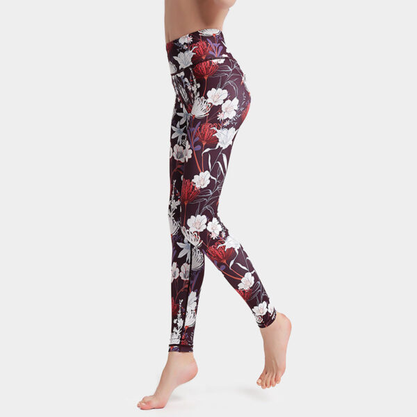 Print Yoga Suit Amazon Yoga Pants - Image 5