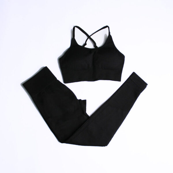 Autumn And Winter Sports Fitness Clothing Spot Yoga Clothing Suits - Image 4