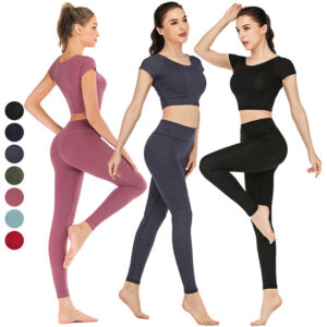 Nylon yoga suit