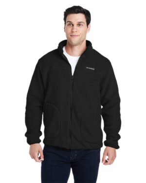 COLUMBIA Men's Rugged Ridgeâ„¢ II Sherpa Full-Zip Fleece Jacket: Embrace Cozy Comfort and Durability