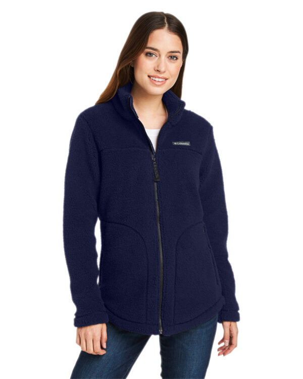 COLUMBIA Ladies' West Bendâ„¢ Sherpa Full-Zip Fleece Jacket: Embrace Cozy Comfort and Style" - Image 3