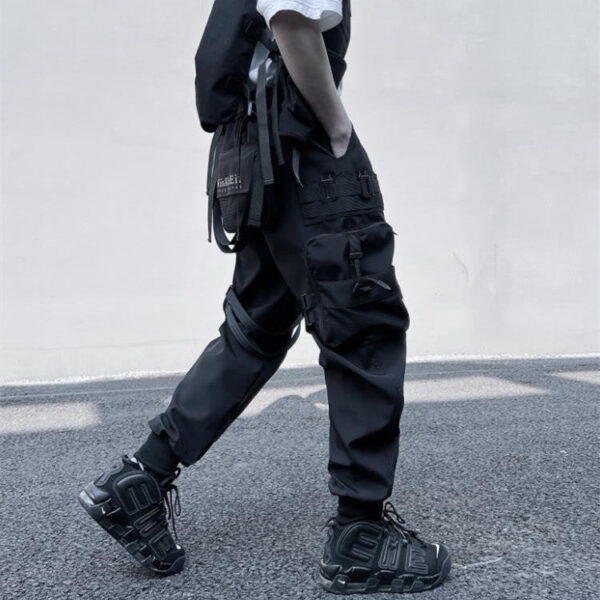 Loose Multi Pocket Paratrooper Pants Functional Style - Image 5