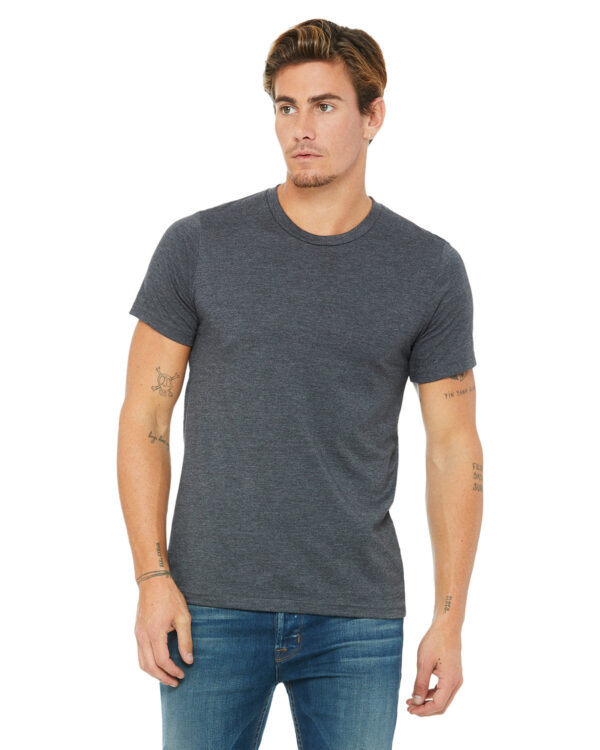 Bella + Canvas Unisex Heather CVC T-Shirt: Effortless Style and Comfort - Image 2