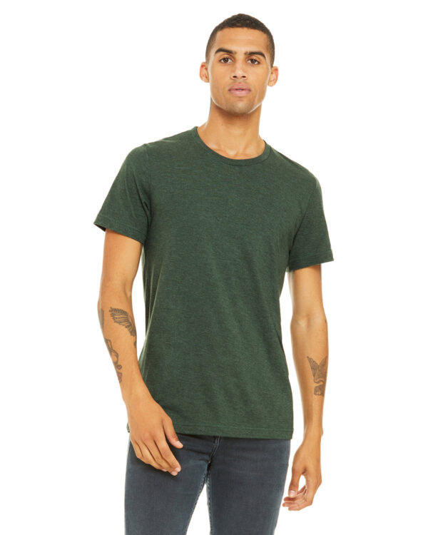 Bella + Canvas Unisex Heather CVC T-Shirt: Effortless Style and Comfort - Image 4