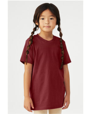 Bella + Canvas Youth CVC Jersey T-Shirt: Youthful Comfort and Style