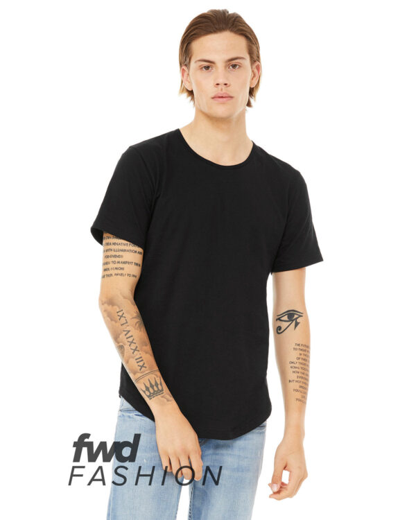 UPGRADE-YOUR-STYLE-WITH-THE-BELLA-CANVAS-FWD-FASHION-MENS-CURVED-HEM-SHORT-SLEEVE-T-SHIRT