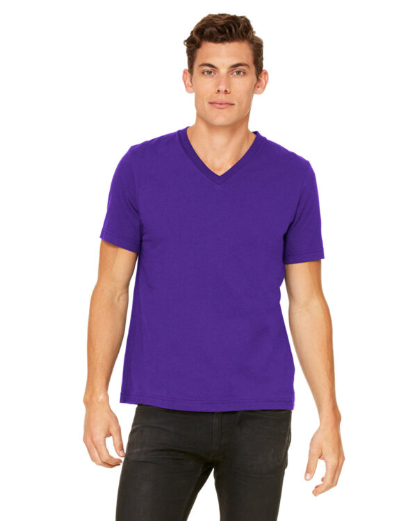 ELEVATE-YOUR-CASUAL-STYLE-WITH-THE-BELLA-CANVAS-UNISEX-JERSEY-V-NECK-T-SHIRT