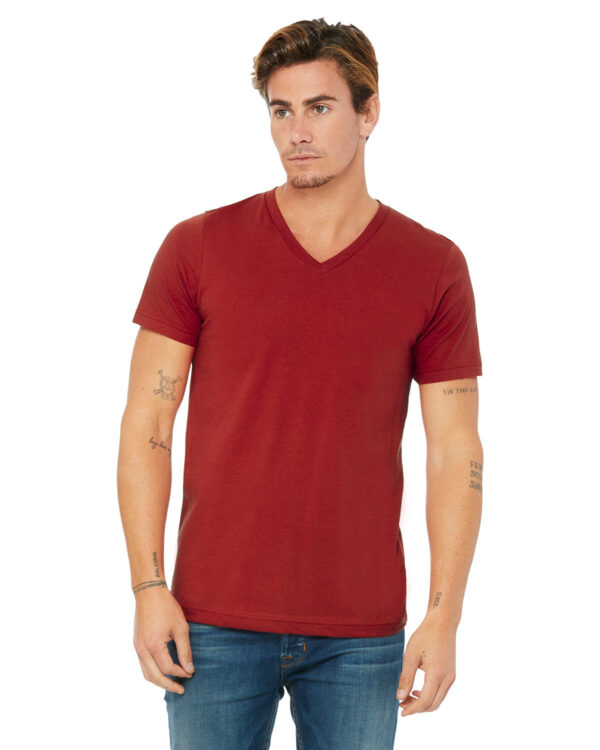 ELEVATE-YOUR-CASUAL-STYLE-WITH-THE-BELLA-CANVAS-UNISEX-JERSEY-V-NECK-T-SHIRT