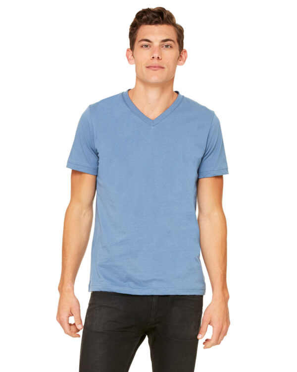 ELEVATE-YOUR-CASUAL-STYLE-WITH-THE-BELLA-CANVAS-UNISEX-JERSEY-V-NECK-T-SHIRT