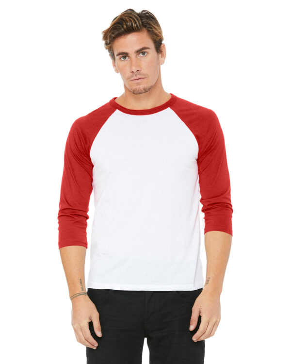 SPORTY-AND-VERSATILE-BELLA-CANVAS-UNISEX-3-4-SLEEVE-BASEBALL-T-SHIRT