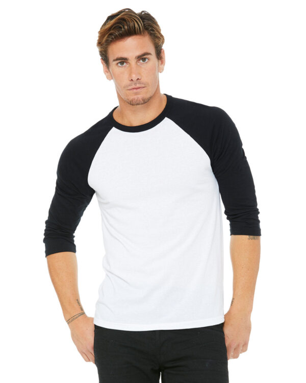 SPORTY-AND-VERSATILE-BELLA-CANVAS-UNISEX-3-4-SLEEVE-BASEBALL-T-SHIRT