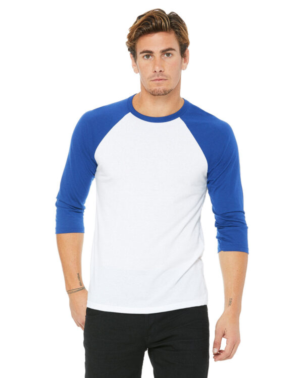 SPORTY-AND-VERSATILE-BELLA-CANVAS-UNISEX-3-4-SLEEVE-BASEBALL-T-SHIRT