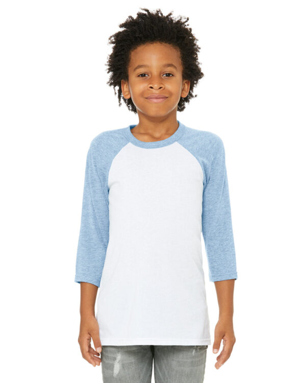 Youth 3/4-Sleeve Baseball T-Shirt - Apparel Globe