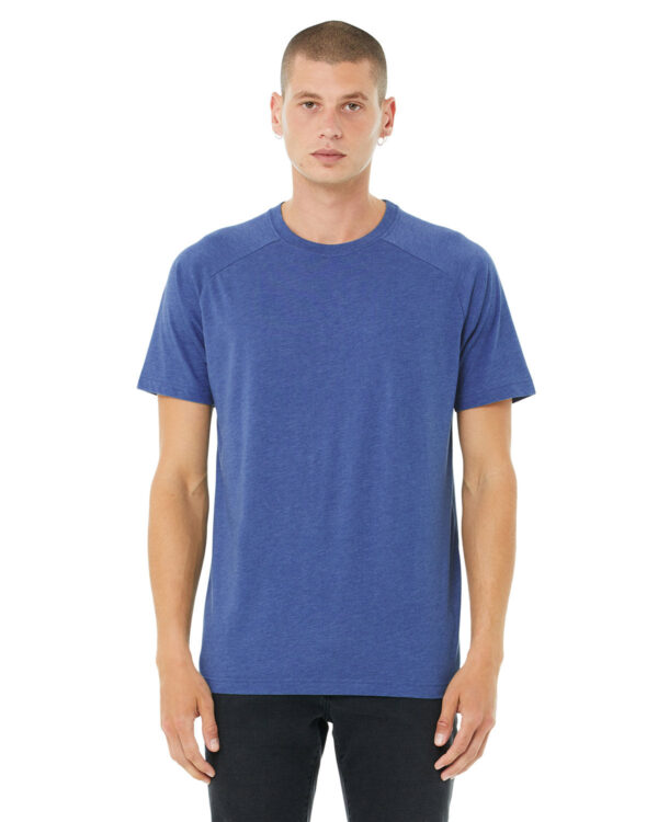 Men's Heather CVC Raglan T-Shirt