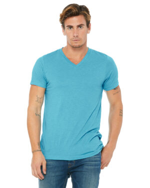 Bella + Canvas Unisex Triblend V-Neck T-Shirt: Versatile Comfort and Modern Style