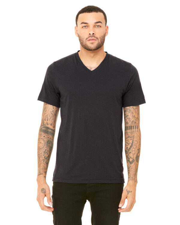 Bella + Canvas Unisex Triblend V-Neck T-Shirt: Versatile Comfort and Modern Style - Image 8