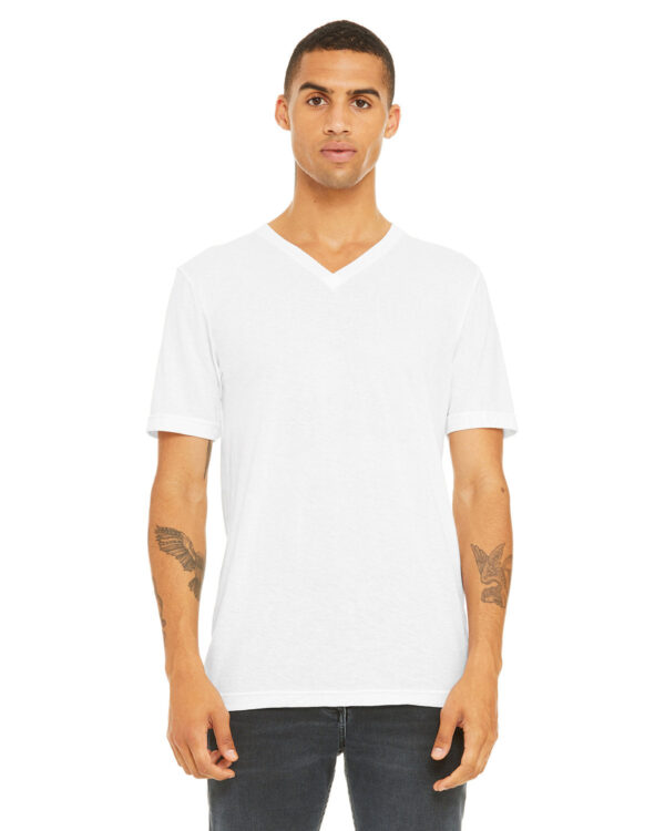 Bella + Canvas Unisex Triblend V-Neck T-Shirt: Versatile Comfort and Modern Style - Image 11