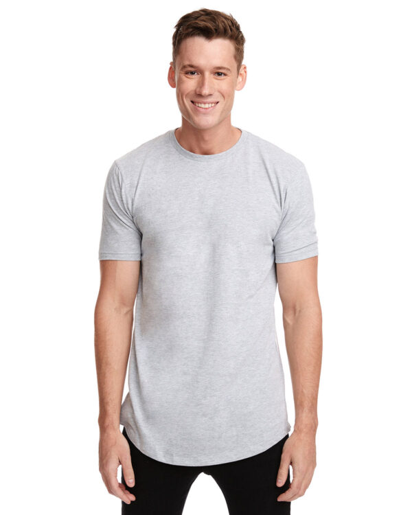 Men's Cotton Long Body Crew - Image 2