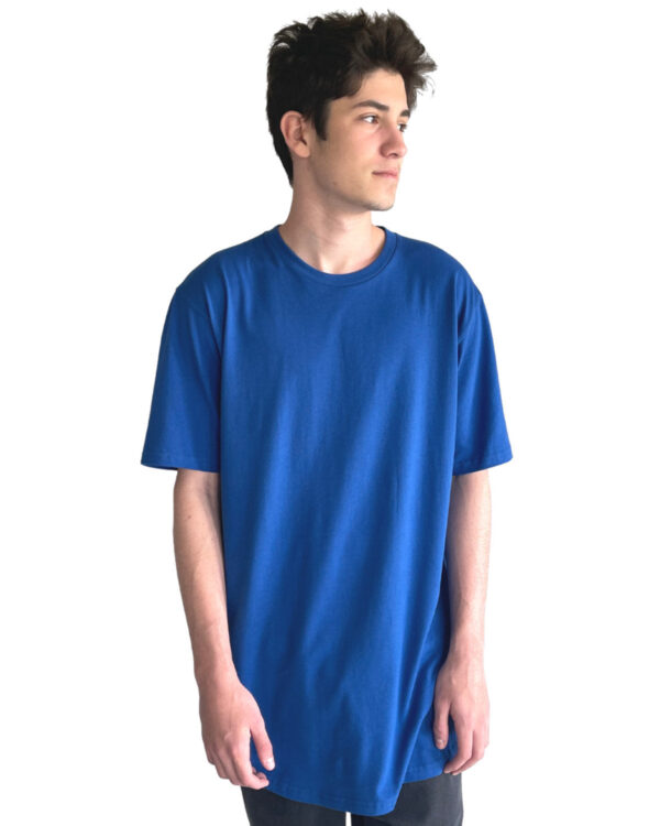 Men's Cotton Long Body Crew - Image 6