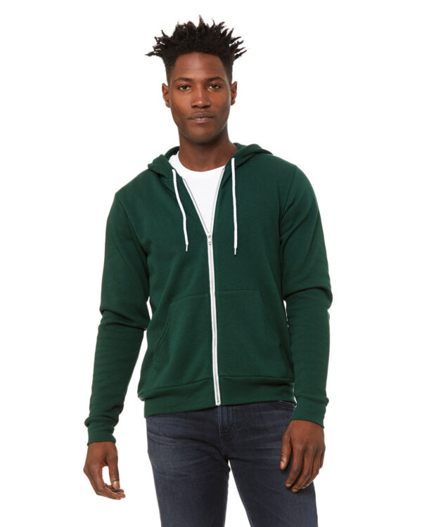 STAY-WARM-IN-STYLE-THE-VERSATILE-BELLA-CANVAS-UNISEX-SPONGE-FLEECE-FULL-ZIP-HOODED-SWEATSHIRT