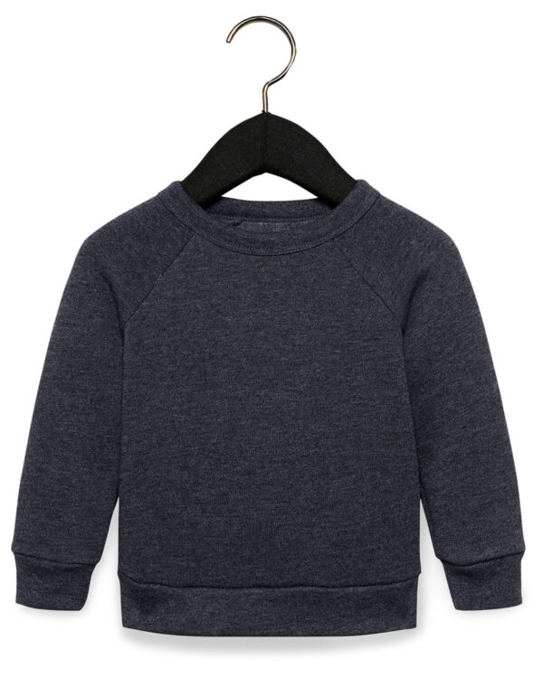 Bella + Canvas Toddler Sponge Fleece Raglan Sweatshirt: Cozy Comfort for Little Ones - Image 5