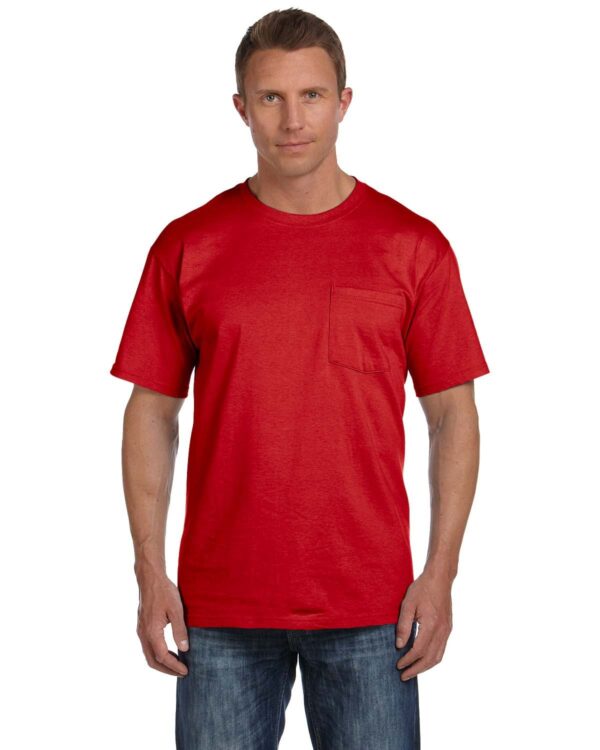 Fruit of the Loom Adult HD Cottonâ„¢ Pocket T-Shirt: Comfort and Convenience Combined - Image 10