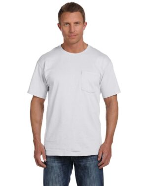 Fruit of the Loom Adult HD Cottonâ„¢ Pocket T-Shirt: Comfort and Convenience Combined