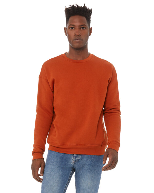 Casual Comfort: Bella + Canvas Unisex Drop Shoulder Fleece - Image 5