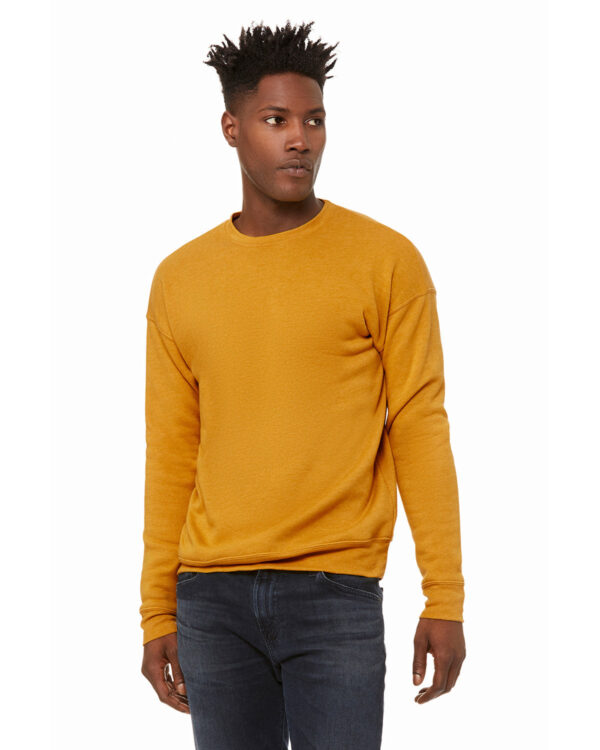 Casual Comfort: Bella + Canvas Unisex Drop Shoulder Fleece - Image 9