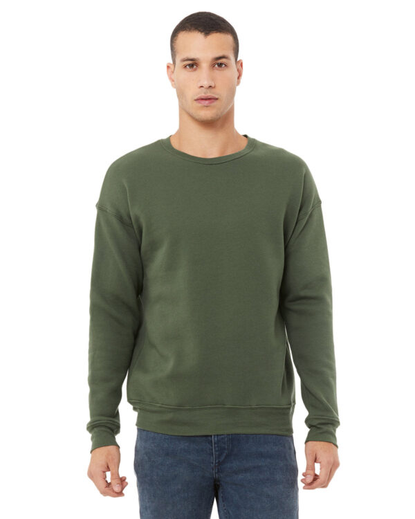 Casual Comfort: Bella + Canvas Unisex Drop Shoulder Fleece - Image 14