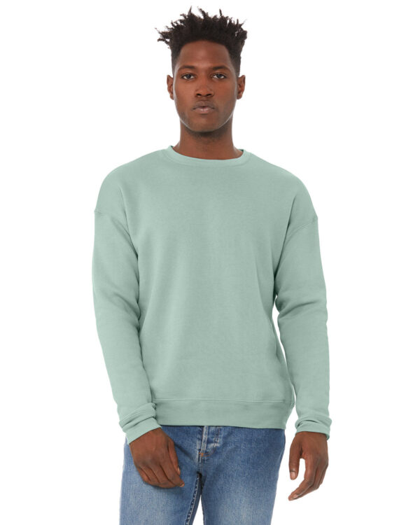 Casual Comfort: Bella + Canvas Unisex Drop Shoulder Fleece - Image 7