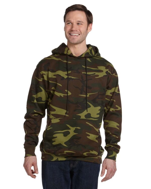 CODE FIVE Unisex Camo Pullover Hoodie: Embrace Versatile Camouflage Comfort